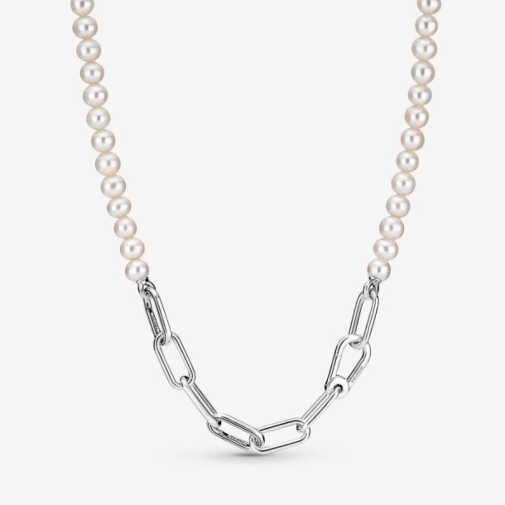 Pandora ME Freshwater Cultured Pearl Necklace 45cm/17.7 inches